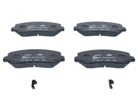 Brake Pad Set, disc brake ATE Ceramic 13.0470-5665.2, Image 2