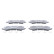 Brake Pad Set, disc brake ATE Ceramic 13.0470-5692.2, Thumbnail 3