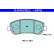 Brake Pad Set, disc brake ATE Ceramic 13.0470-5752.2, Thumbnail 3