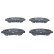 Brake Pad Set, disc brake ATE Ceramic 13.0470-5752.2, Thumbnail 4