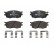 Brake Pad Set, disc brake ATE Ceramic 13.0470-5779.2