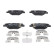 Brake Pad Set, disc brake ATE Ceramic 13.0470-5786.2, Thumbnail 2