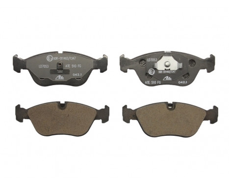 Brake Pad Set, disc brake ATE Ceramic 13.0470-7053.2