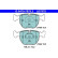 Brake Pad Set, disc brake ATE Ceramic 13.0470-7078.2, Thumbnail 3