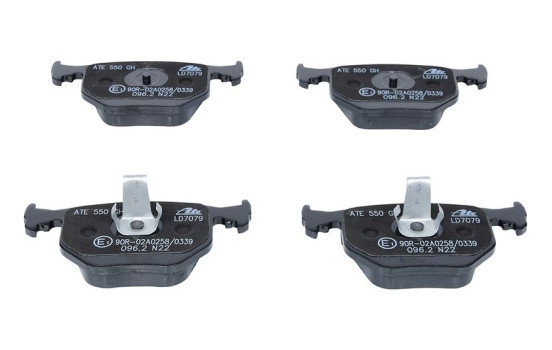 Brake Pad Set, disc brake ATE Ceramic 13.0470-7079.2, Image 4