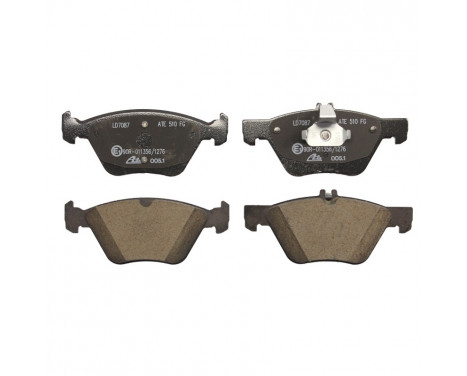 Brake Pad Set, disc brake ATE Ceramic 13.0470-7087.2