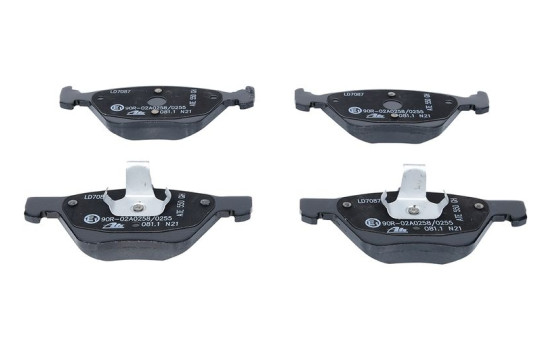 Brake Pad Set, disc brake ATE Ceramic 13.0470-7087.2, Image 5