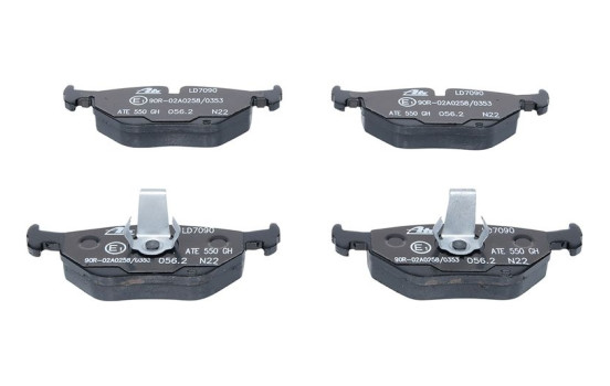 Brake Pad Set, disc brake ATE Ceramic 13.0470-7090.2, Image 4