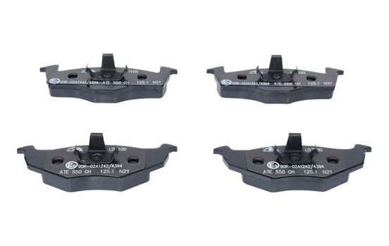 Brake Pad Set, disc brake ATE Ceramic 13.0470-7100.2, Image 2