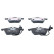 Brake Pad Set, disc brake ATE Ceramic 13.0470-7110.2, Thumbnail 4