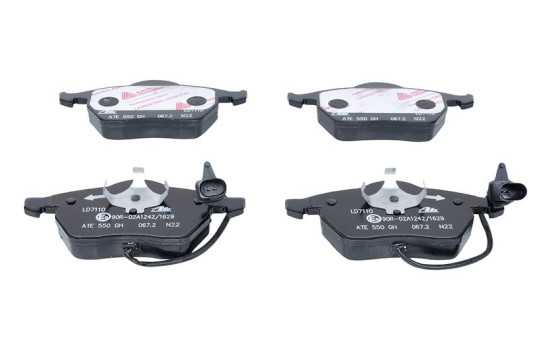 Brake Pad Set, disc brake ATE Ceramic 13.0470-7110.2, Image 4