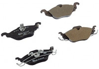Brake Pad Set, disc brake ATE Ceramic 13.0470-7115.2