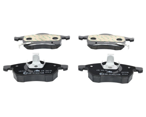 Brake Pad Set, disc brake ATE Ceramic 13.0470-7116.2, Image 4