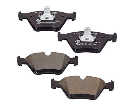 Brake Pad Set, disc brake ATE Ceramic 13.0470-7155.2