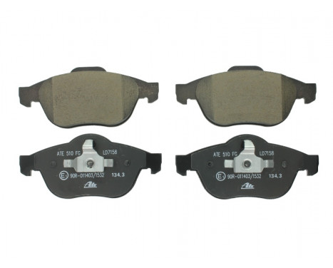 Brake Pad Set, disc brake ATE Ceramic 13.0470-7158.2