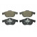 Brake Pad Set, disc brake ATE Ceramic 13.0470-7158.2