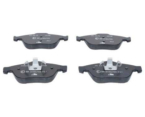 Brake Pad Set, disc brake ATE Ceramic 13.0470-7158.2, Image 3