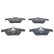 Brake Pad Set, disc brake ATE Ceramic 13.0470-7158.2, Thumbnail 3