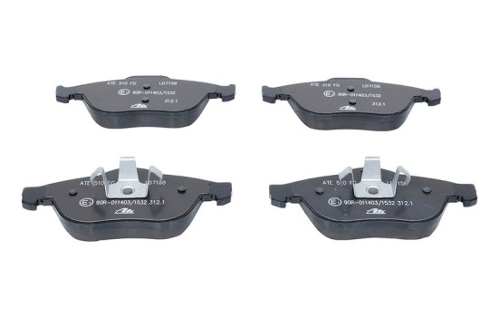 Brake Pad Set, disc brake ATE Ceramic 13.0470-7158.2, Image 3