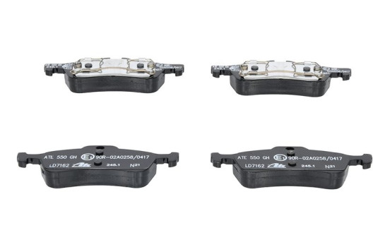 Brake Pad Set, disc brake ATE Ceramic 13.0470-7162.2, Image 4