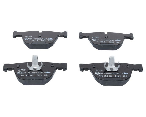 Brake Pad Set, disc brake ATE Ceramic 13.0470-7169.2, Image 4