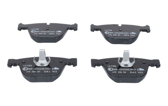 Brake Pad Set, disc brake ATE Ceramic 13.0470-7169.2, Image 4