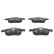 Brake Pad Set, disc brake ATE Ceramic 13.0470-7172.2, Thumbnail 4