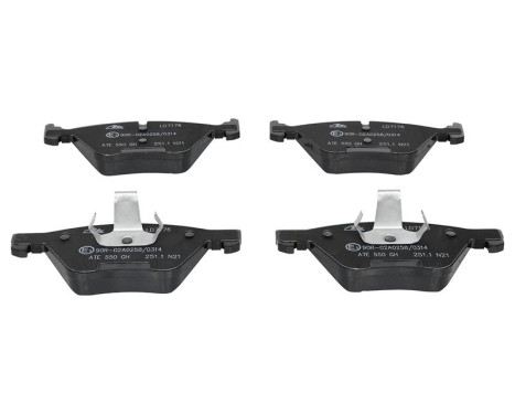 Brake Pad Set, disc brake ATE Ceramic 13.0470-7176.2, Image 4