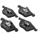 Brake Pad Set, disc brake ATE Ceramic 13.0470-7187.2