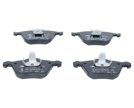 Brake Pad Set, disc brake ATE Ceramic 13.0470-7187.2, Image 4