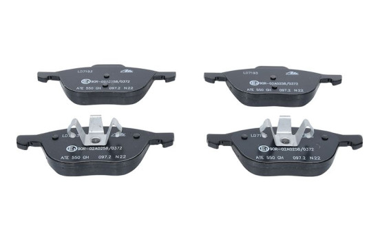 Brake Pad Set, disc brake ATE Ceramic 13.0470-7193.2, Image 4