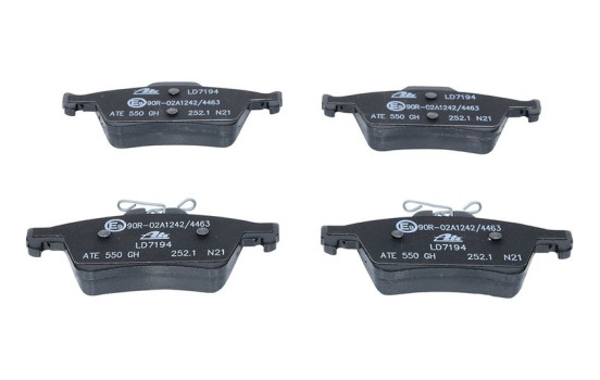 Brake Pad Set, disc brake ATE Ceramic 13.0470-7194.2, Image 4