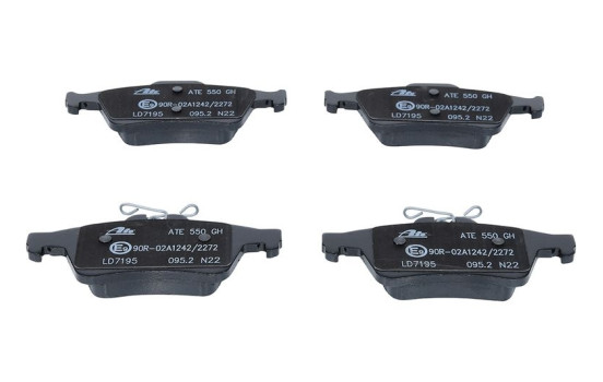 Brake Pad Set, disc brake ATE Ceramic 13.0470-7195.2, Image 4