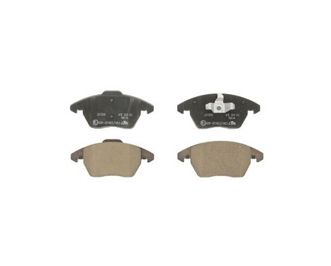 Brake Pad Set, disc brake ATE Ceramic 13.0470-7202.2