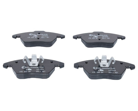 Brake Pad Set, disc brake ATE Ceramic 13.0470-7202.2, Image 4