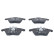 Brake Pad Set, disc brake ATE Ceramic 13.0470-7202.2, Thumbnail 4