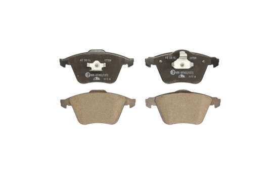 Brake Pad Set, disc brake ATE Ceramic 13.0470-7204.2