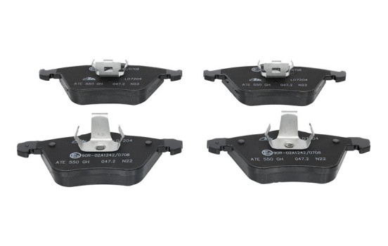 Brake Pad Set, disc brake ATE Ceramic 13.0470-7204.2, Image 4