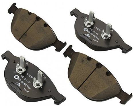 Brake Pad Set, disc brake ATE Ceramic 13.0470-7210.2