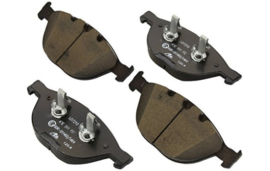Brake Pad Set, disc brake ATE Ceramic 13.0470-7210.2
