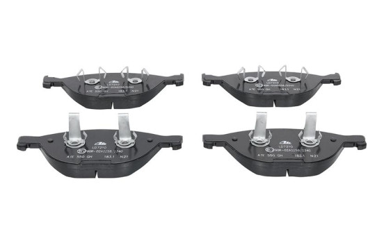 Brake Pad Set, disc brake ATE Ceramic 13.0470-7210.2, Image 4