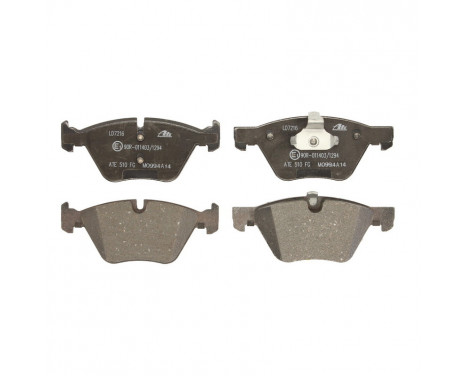 Brake Pad Set, disc brake ATE Ceramic 13.0470-7216.2