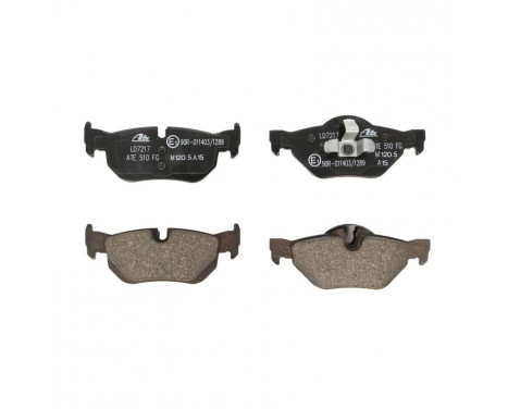 Brake Pad Set, disc brake ATE Ceramic 13.0470-7217.2