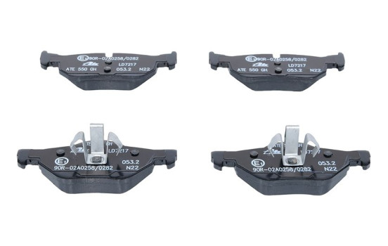Brake Pad Set, disc brake ATE Ceramic 13.0470-7217.2, Image 4