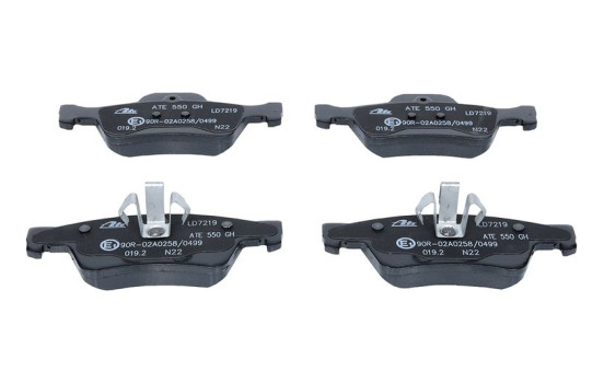 Brake Pad Set, disc brake ATE Ceramic 13.0470-7219.2, Image 4