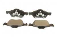 Brake Pad Set, disc brake ATE Ceramic 13.0470-7221.2