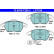 Brake Pad Set, disc brake ATE Ceramic 13.0470-7226.2, Thumbnail 3