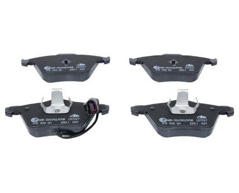 Brake Pad Set, disc brake ATE Ceramic 13.0470-7227.2, Image 4