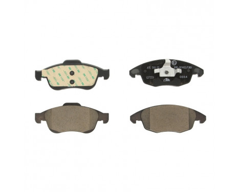 Brake Pad Set, disc brake ATE Ceramic 13.0470-7229.2