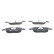 Brake Pad Set, disc brake ATE Ceramic 13.0470-7229.2, Thumbnail 4